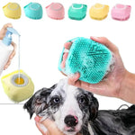Silicone Dog Bath Brush & Massage Glove for Dogs and Cats
