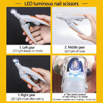 LED Pet Nail Clippers for Dogs & Cats – Stainless Steel Trimmer