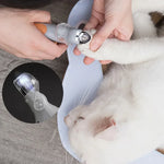 LED Pet Nail Clippers for Dogs & Cats – Stainless Steel Trimmer