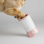 Automatic dog paw washer for cleaning muddy paws