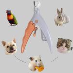 Stainless steel dog nail clippers with LED light